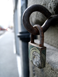 strange locks.