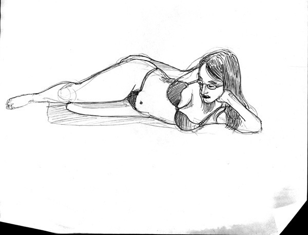 Dr Sketchy's Reclining